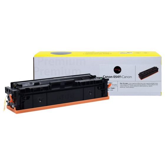 Cartouche Toner Canon 054 H 3025C001 Jaune Compatible