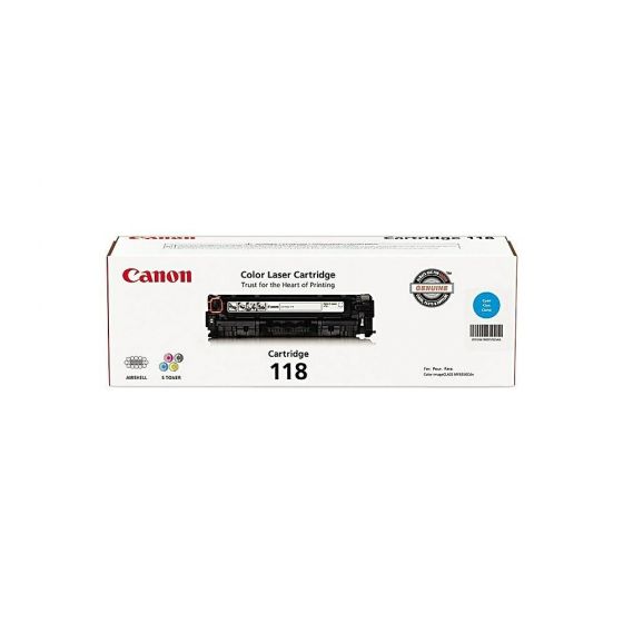 Cartouche Toner Canon 118 Cyan 2661B001 Originale 