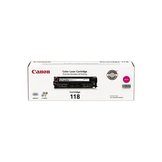 Cartouche Toner Canon 118 Magenta 2660B001 Originale 