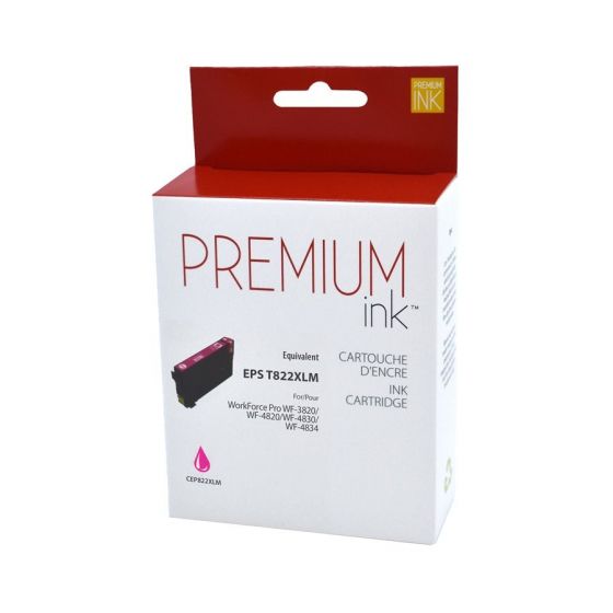 Cartouche d'encre Epson T822XL Magenta T822XL320 Compatible