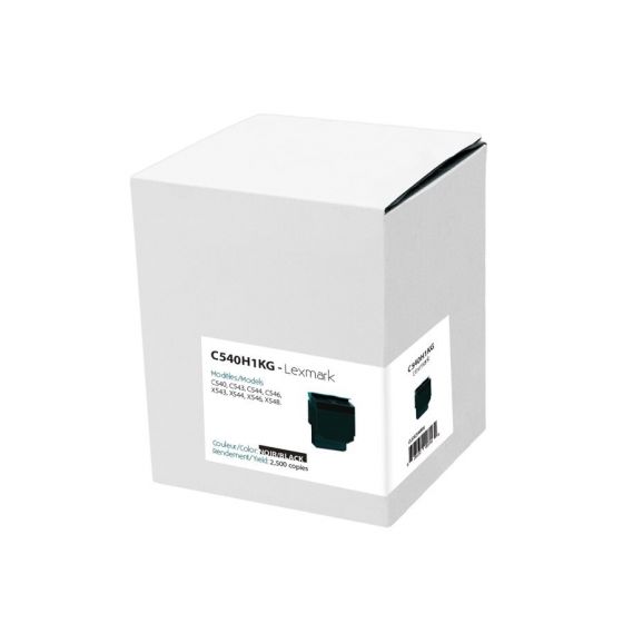 Cartouche Toner Lexmark C540H1KG Noire Compatible
