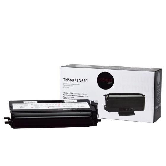 Brother TN650- TN580 Noire