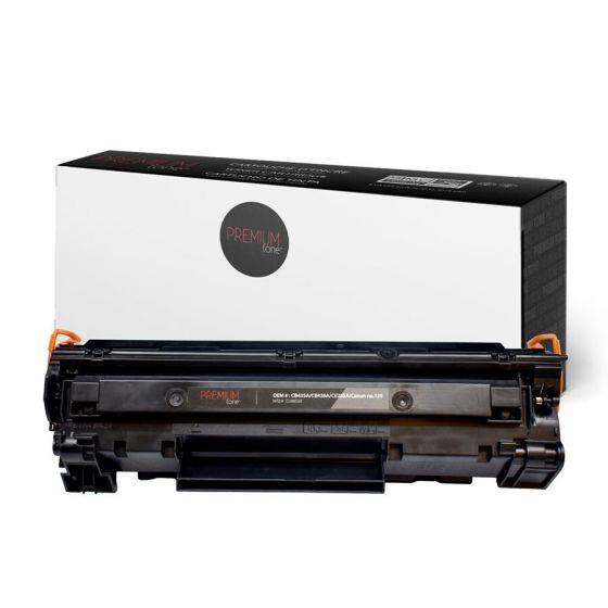 HP CE285A®CB435A ®CB436  Canon 125 Cartouche Toner Noire Compatible Universelle (JUMBO )