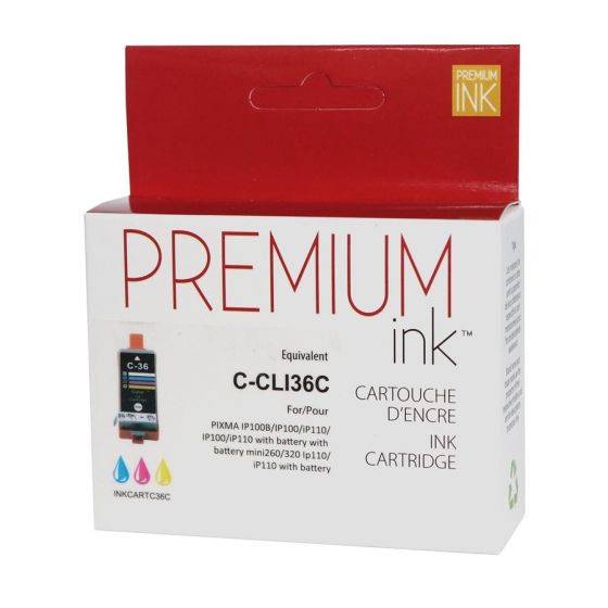 Canon CLI-36 1511B002 Cartouche d'encre Couleur Compatible