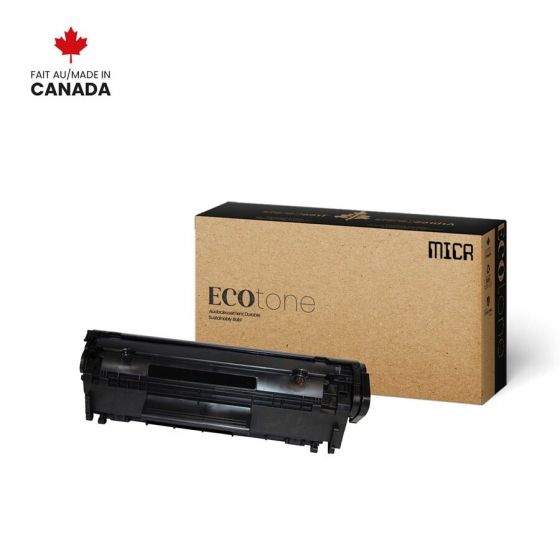HP 12A® Q2612A Cartouche Toner  Noire Réusinée MICR