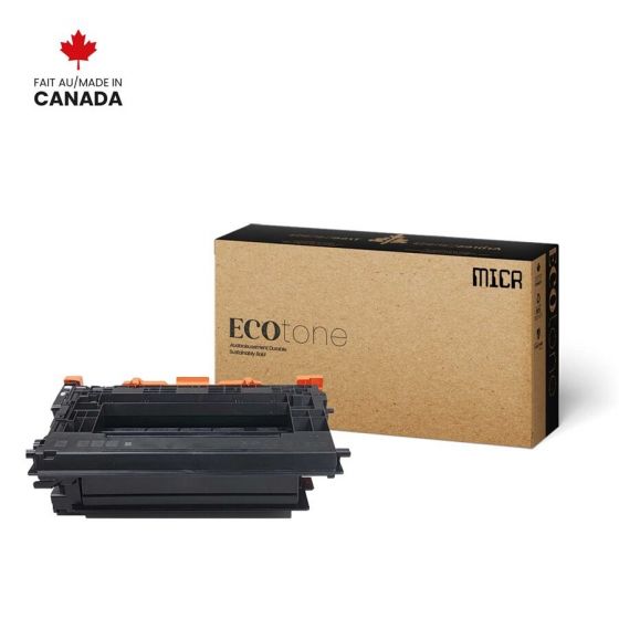 Cartouche Toner HP 37A CF237A Noire Réusinée MICR