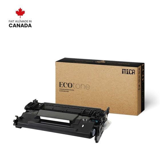 Cartouche Toner HP 26A CF226A Noire MICR Réusinée