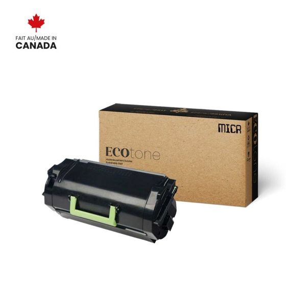 Lexmark 52D1000  Cartouche Toner Noire Réusinée MICR