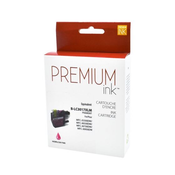 Cartouche d'encre Brother LC3017MXL Magenta Compatible 