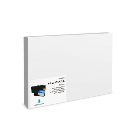 Brother LC3035C Cartouche d'encre Cyan Compatible 