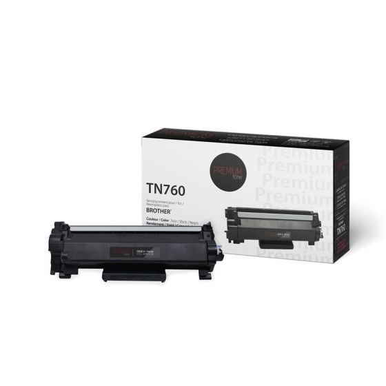 Cartouche laser Brother TN760 NOIR Compatible