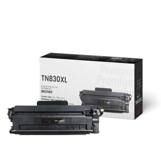 Brother TN830XL  Cartouche Toner Noire Compatible