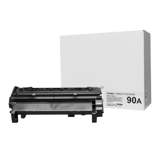 Cartouche Toner HP 90A CE390A Noire Économique 