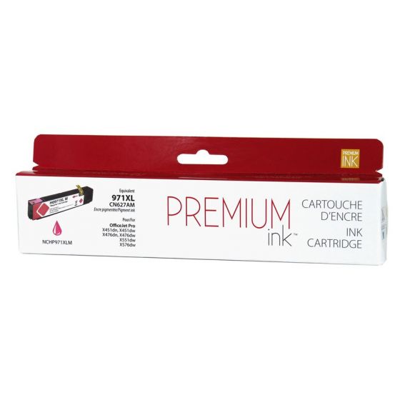 Cartouche d'encre HP971XL Magenta Compatibe 