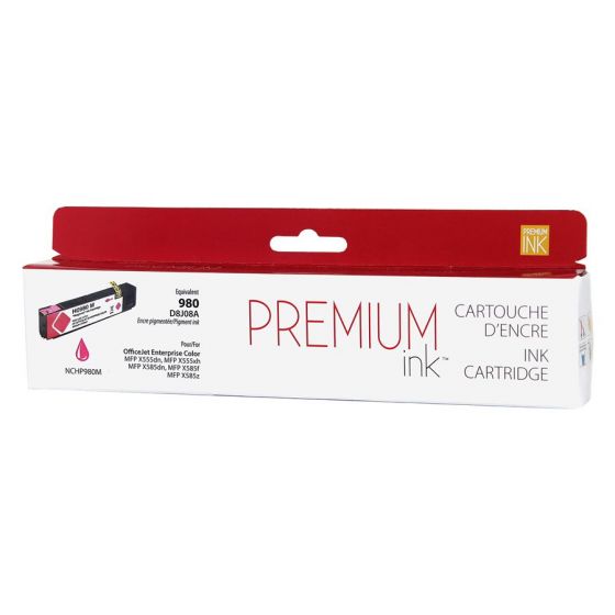 Cartouche d'encre HP980 Magenta Compatibe 