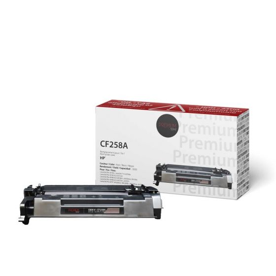 HP 58A CF258A  Cartouche Toner Noire Compatible 