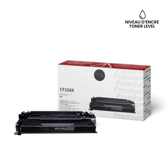 HP 58X CF258X  Cartouche Toner Noire Compatible