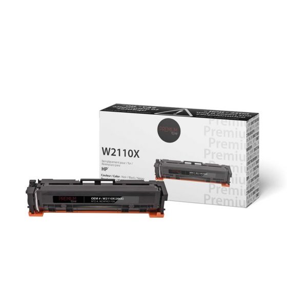 HP 206X®W2110X Cartouche Toner Noire Compatible