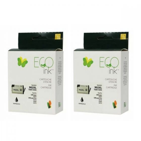 Combo de 2 cartouches Noire HP902BK XL