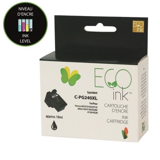 Canon PG-240XL®5206B001 Cartouche d'encre Noire Réusinée
