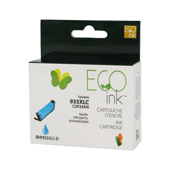 HP 935XL C2P24AN Cartouche d'encre Cyan Réusinée