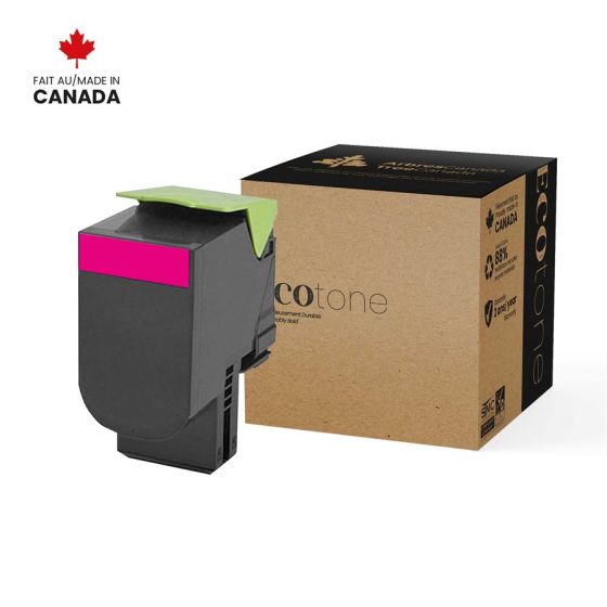 Cartouche Toner Lexmark 70C1HM0  Magenta Haute Rendement Reusinée