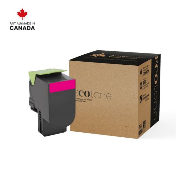 Lexmark 80C1SM0 Cartouche toner Magenta Reusinee