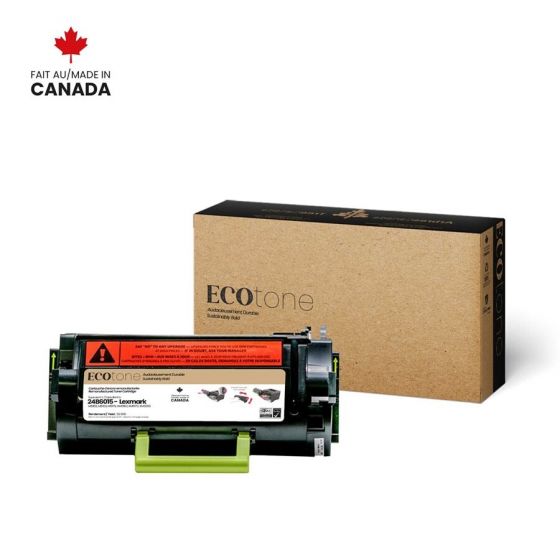 Lexmark 24B6015 cartouche toner Noire Reusinée