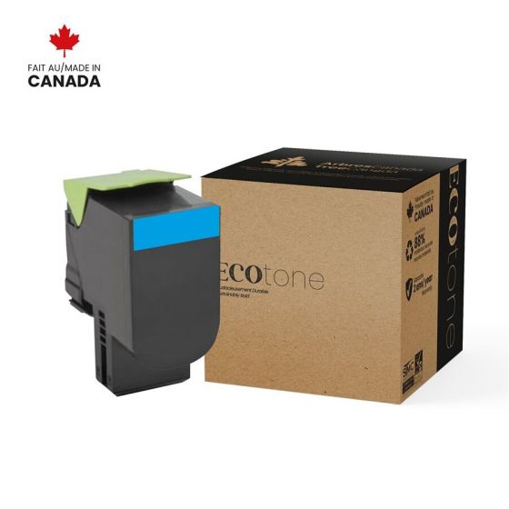 Lexmark 71B1HC0 cartouche toner Cyan Réusinée