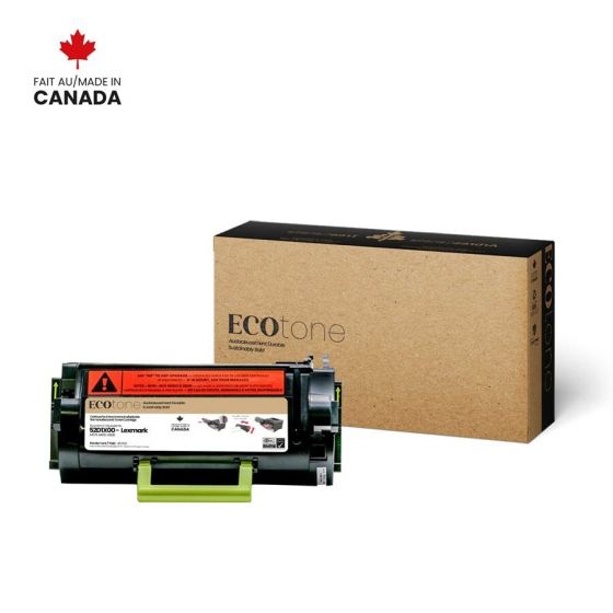 Cartouche Lexmark 52D1X00  Noir Réusinée