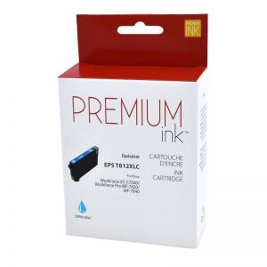 Cartouche d'encre Epson T812XL Cyan T812XL220 Compatible 