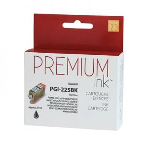 Cartouche d'encre Canon PGI225 Noire 4530B001 Compatible
