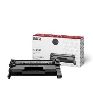 HP 58A CF258A  Cartouche Toner Noire Compatible MICR