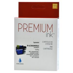 Cartouche d'encre Brother LC3029C Cyan Compatible 
