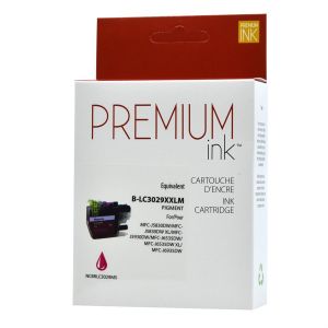 Cartouche d'encre Brother LC3029M Magenta Compatible 