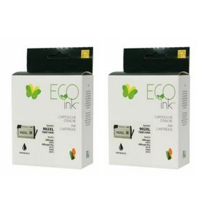 Combo de 2 cartouches Noire HP902BK XL