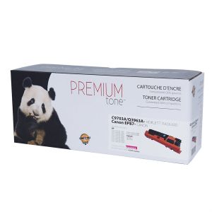 HP 122A Q3963A, HP 121A C9703A, Canon EP87 M Cartouche Toner Magenta Universelle Réusinée