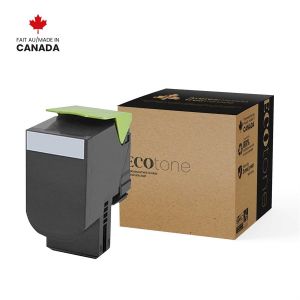 Cartouche Toner Lexmark 70C1HK0 Noire Haute Rendement Reusinée