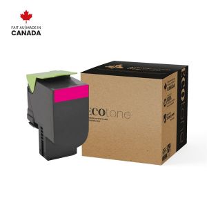 Cartouche Toner Lexmark 78C1XM0  Magenta Haute Capacité Reusinée