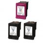 Combo de 2Cartouches d'encre HP 65XL Noire N9K04AN et 1 Cartouches d'encre HP 65XL Couleur N9K03AN  Réusinée